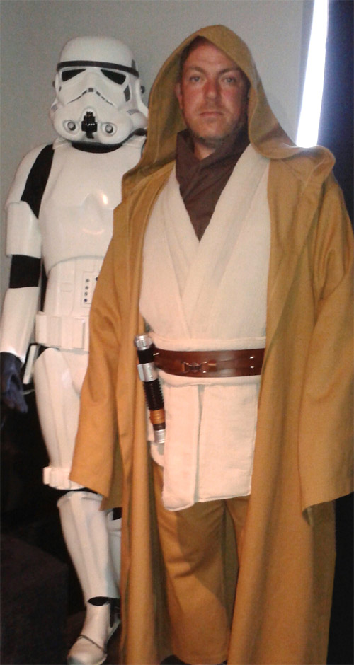 Jedi-Robe.com customers at Secret Cinema Obi-Wan Kenobi Costume Stormtrooper